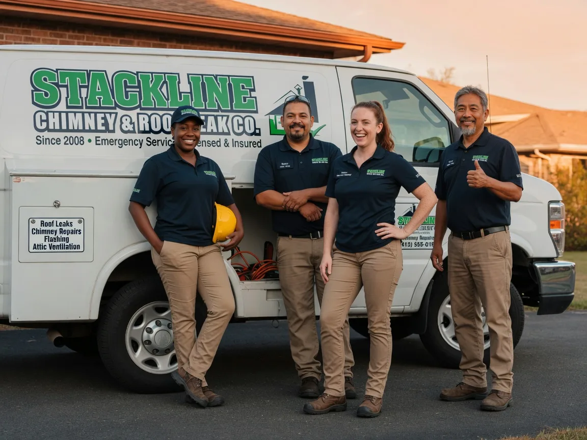 Chimney flashing repair company in Fall River, MA